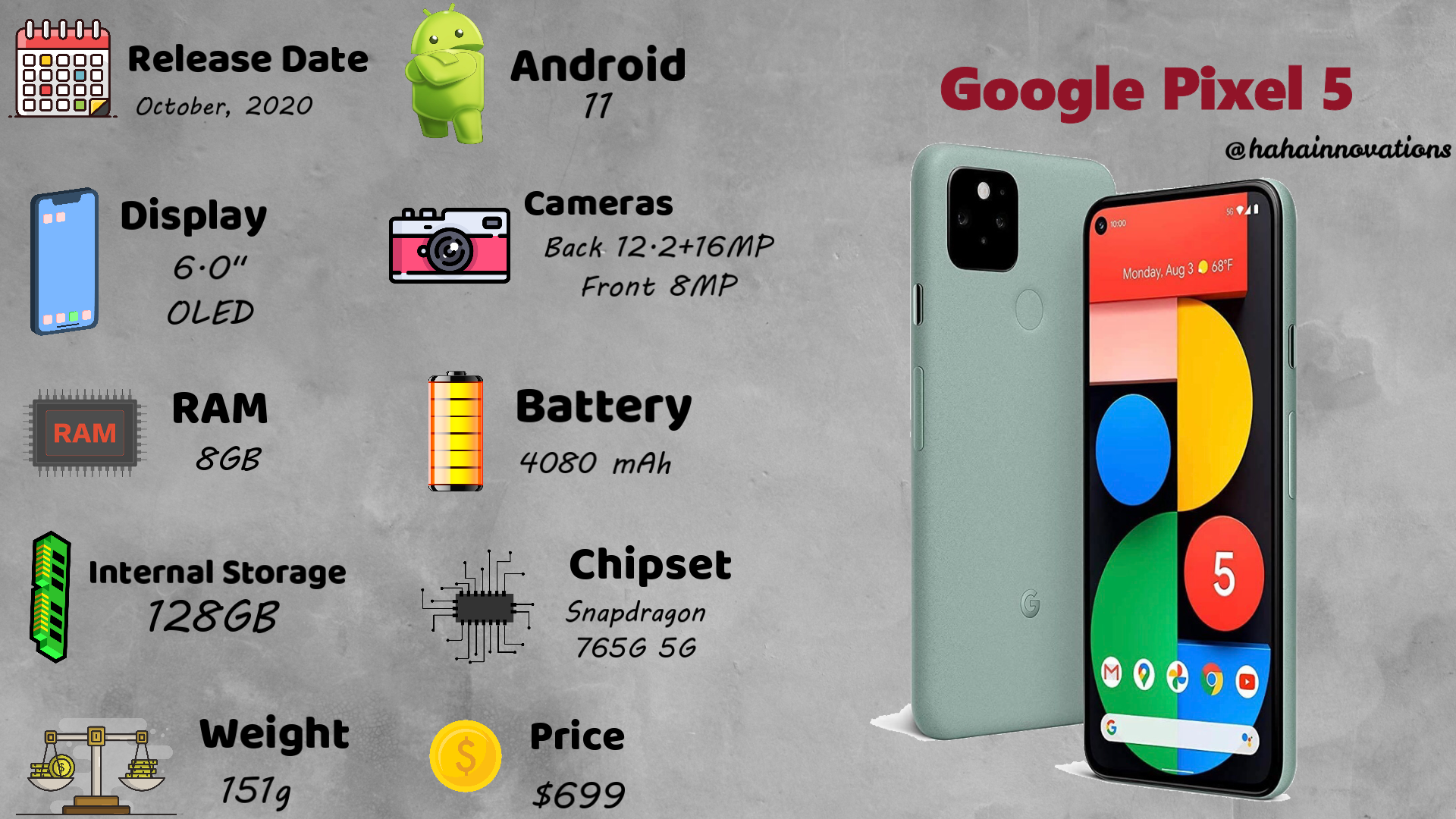 google pixel 5
