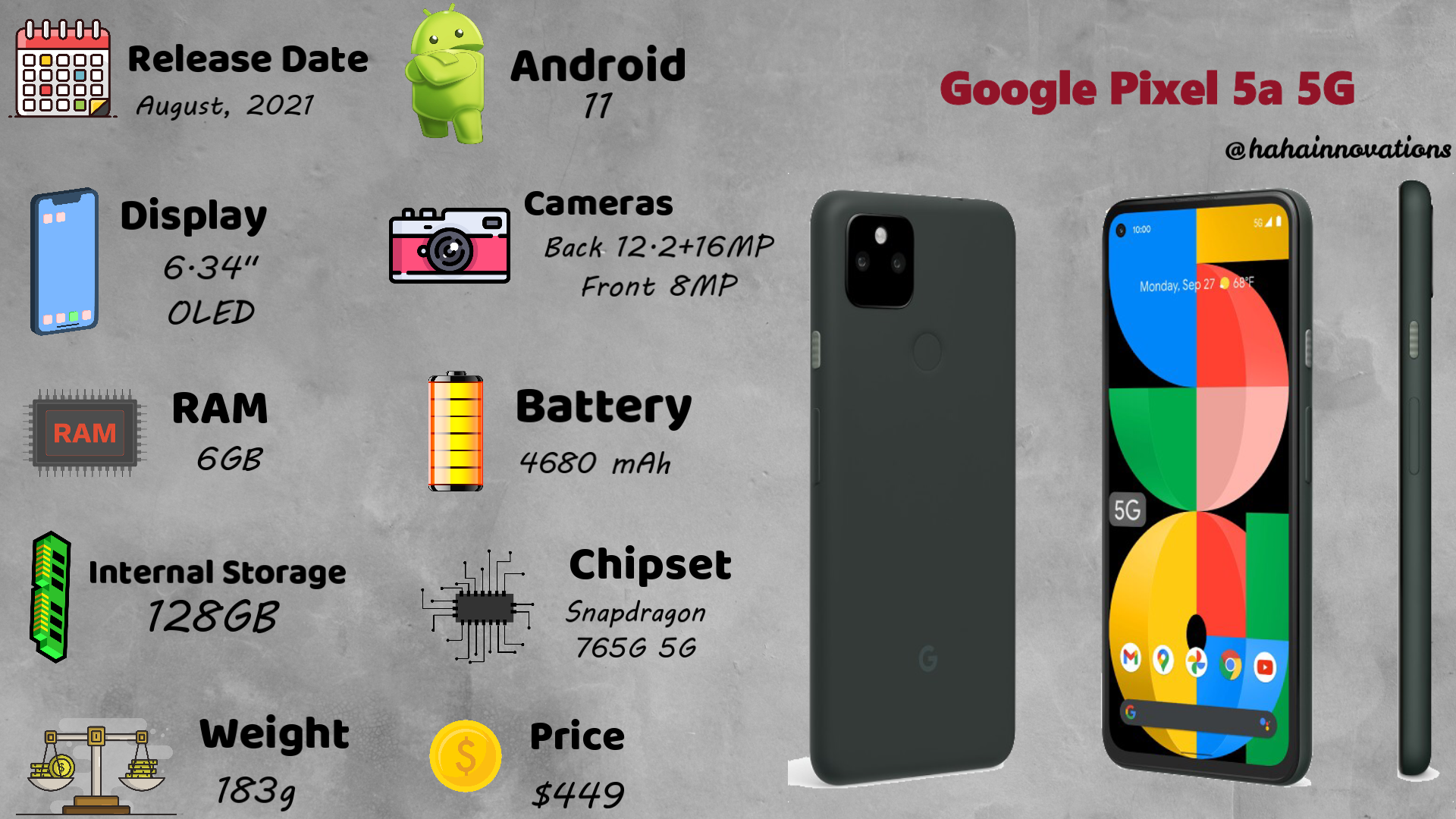 google pixel 5a 5g