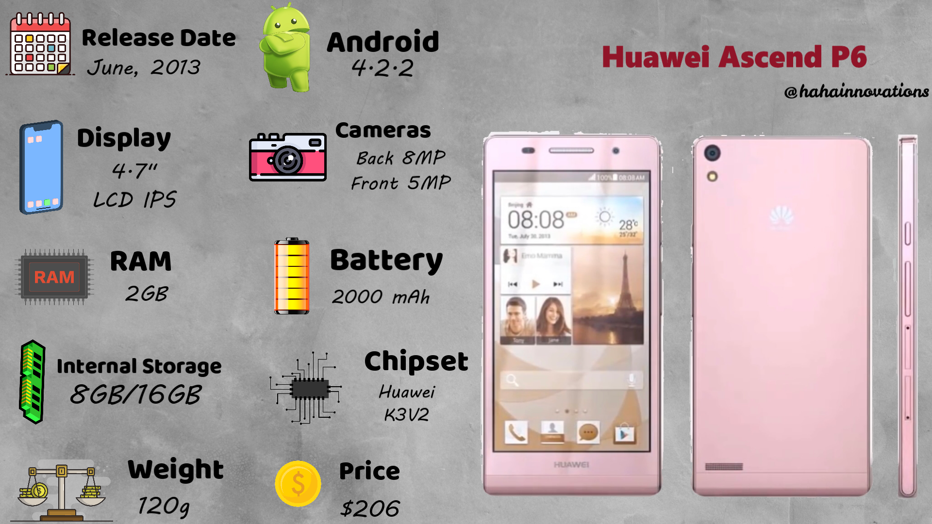 huawei ascend p6 huawei ascend p6