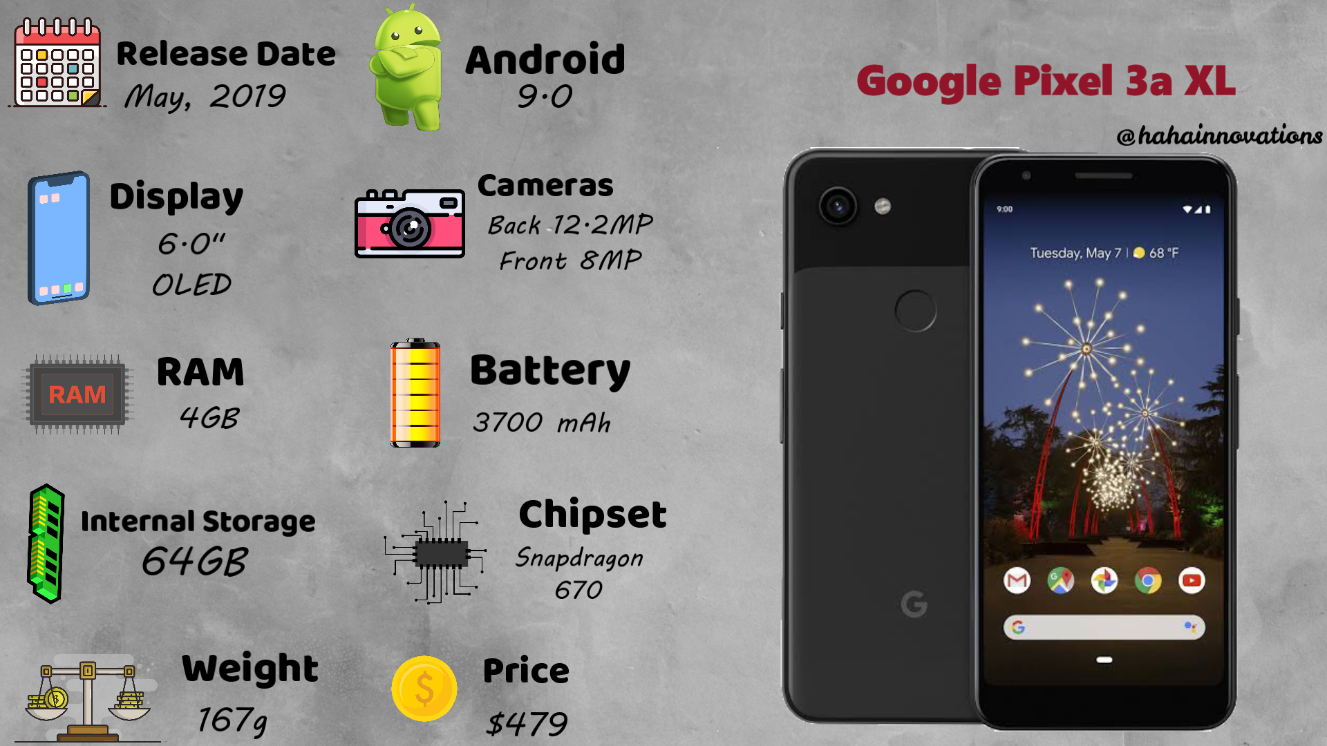 google pixel 3a xl